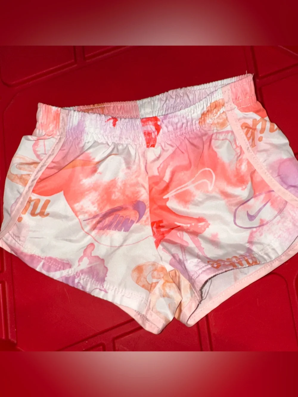 7 pair of nike/underarmour/ Addias girl infant Shorts